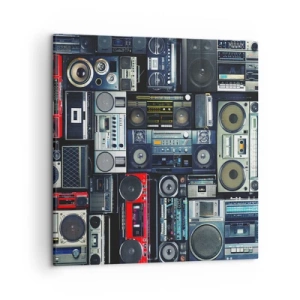 Vászonkép - A 80-as évek nosztalgiája - 50x50 cm