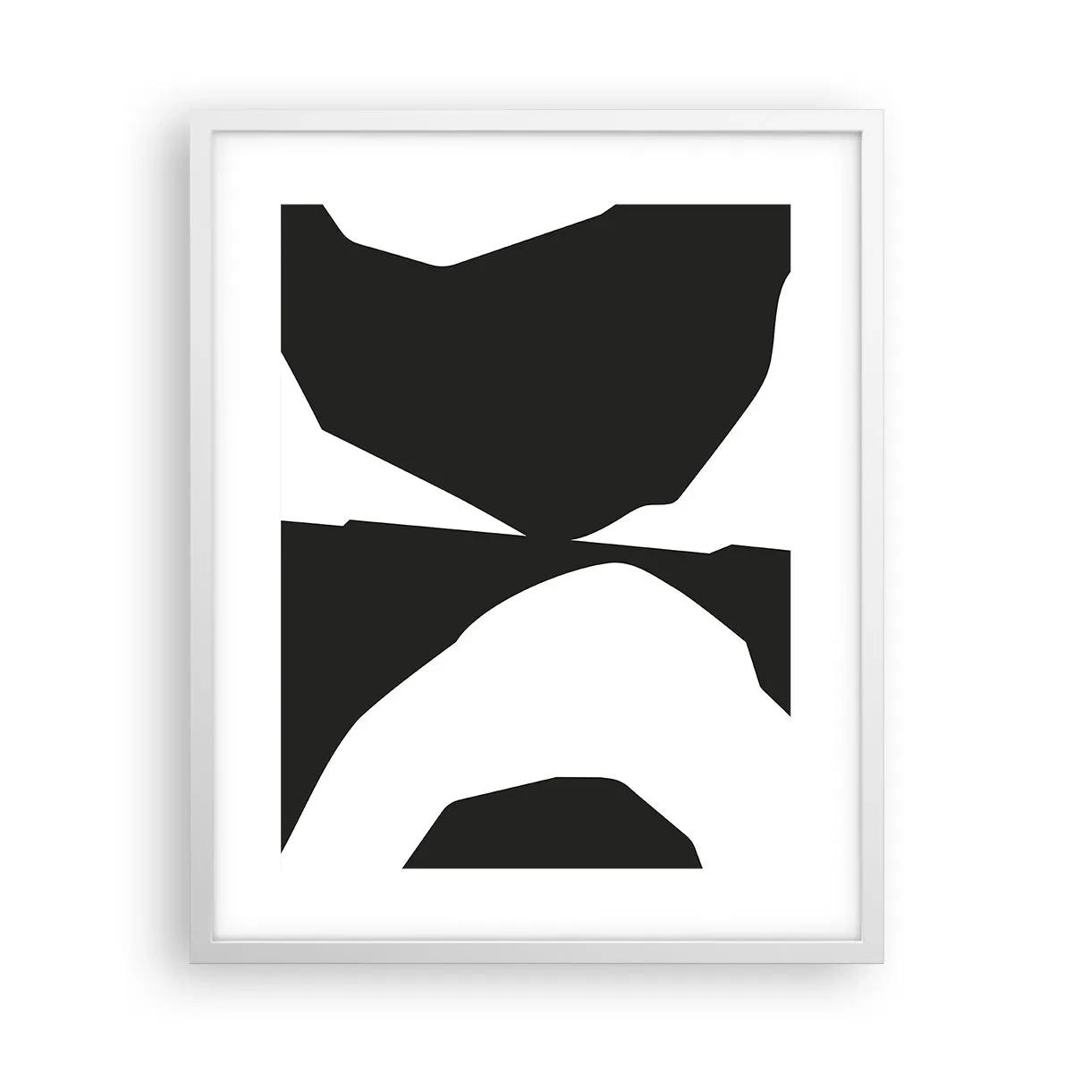 Poszter fekete keretben - Pozitív-negatív - 40x50 cm
