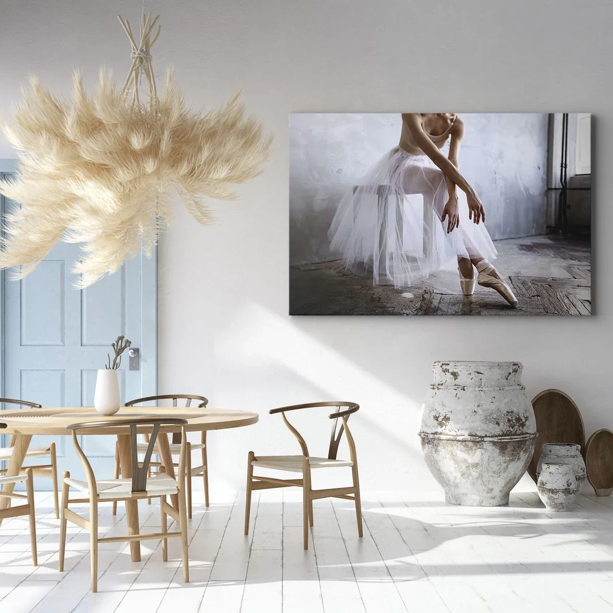 Vászonkép - Mielőtt a rámpa fényei kigyúlnak - 100x70 cm