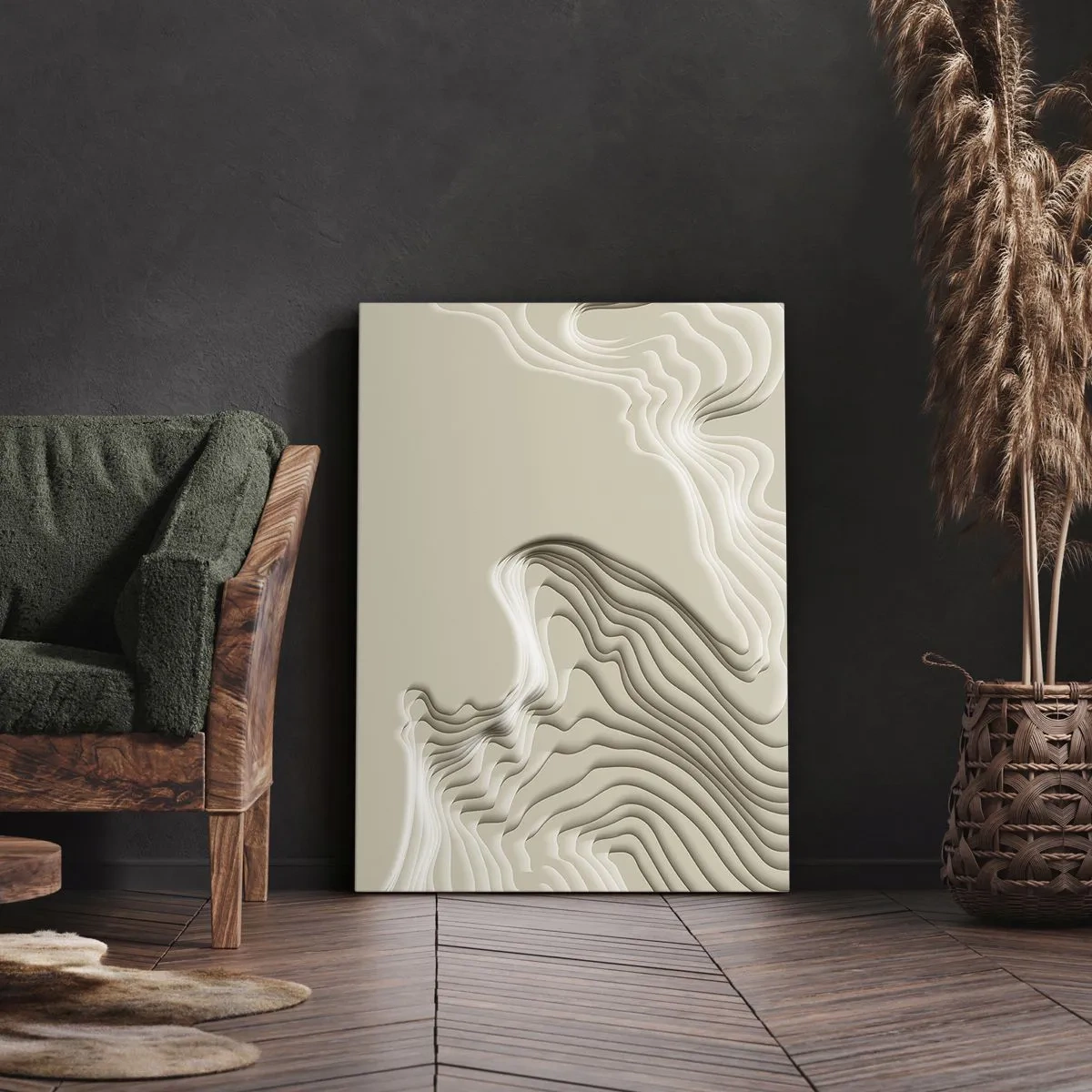 Vászonkép - Művészeti topográfia - 45x80 cm