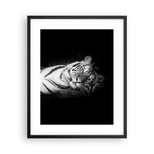 Poszter fehér keretben - Vadság és nyugalom - 40x50 cm