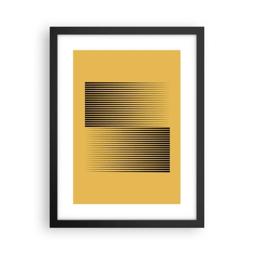 Poszter fehér keretben - Az ellentétek négyzete - 30x40 cm