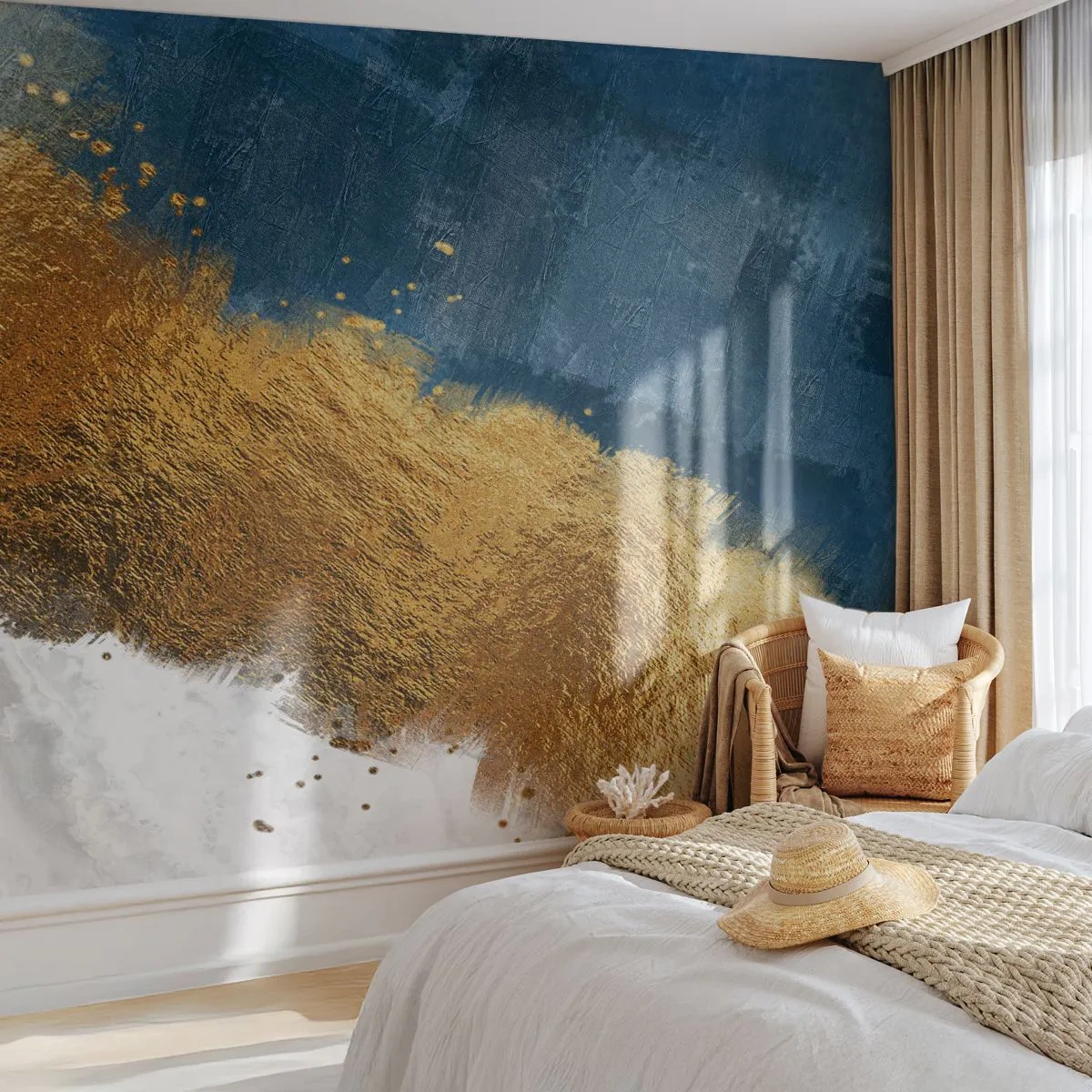 Fotótapéta Premium Canvas - A nyár árnyalatai - Art Deco, Darab, Modern - 450x315 cm