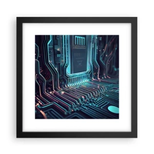 Poszter fehér keretben - Úgy gondolom... - 30x30 cm