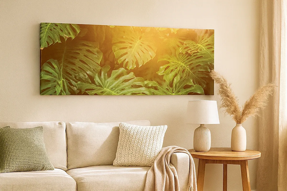 Vászonkép - A zöldbe belépni... - 30x30 cm