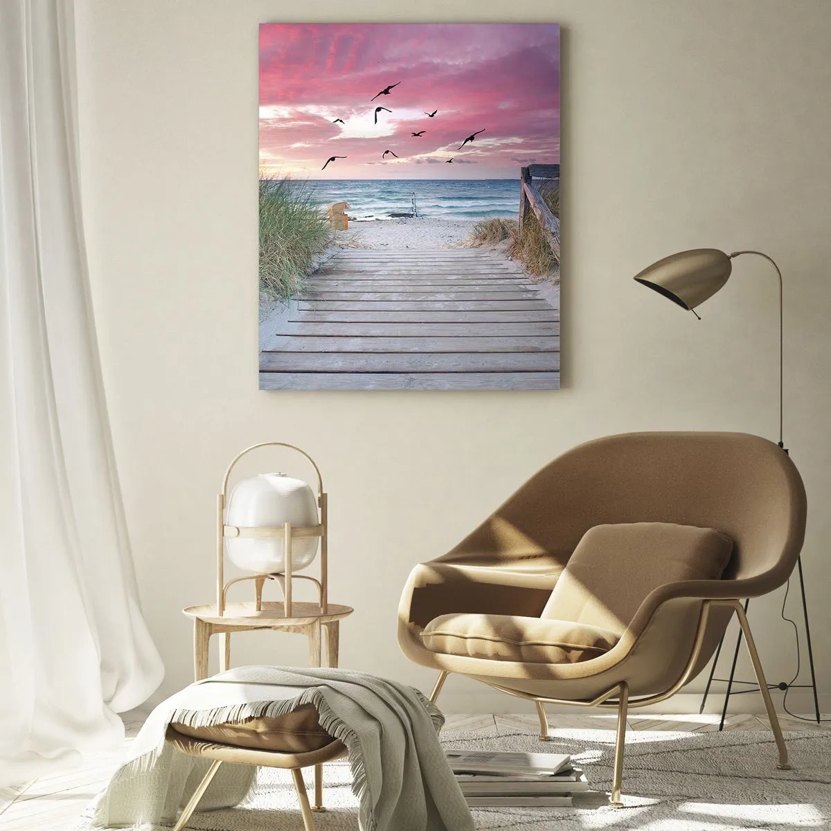 Üveg kép - Balti impresszió - 70x100 cm