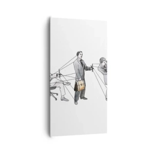 Vászonkép - Mindenkinek megvan a maga gazdája - 65x120 cm