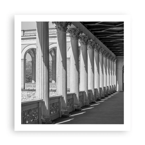 Poszter - Napsütötte árkádsor - 60x60 cm