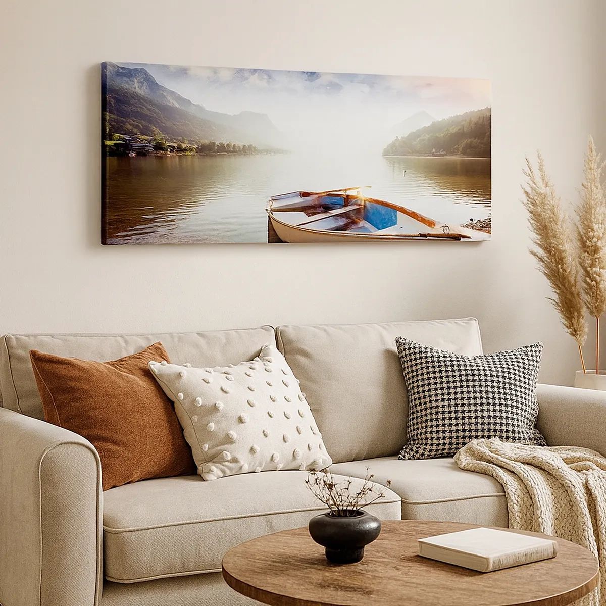 Vászonkép - Nagy és tiszta víz felett - 30x30 cm