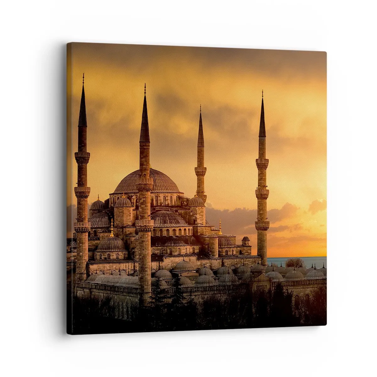 Vászonkép - Isten hatalmas - 30x30 cm