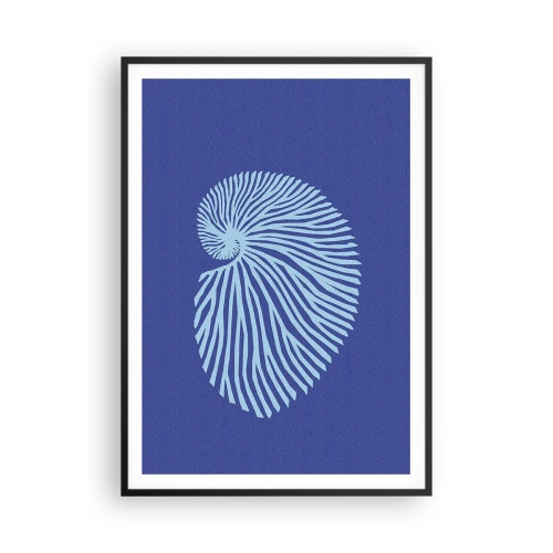 Poszter fehér keretben - Egy kagyló születése - 70x100 cm