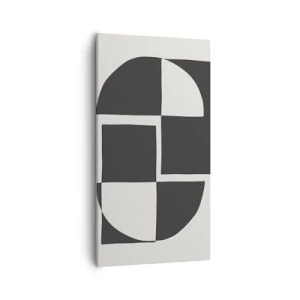 Vászonkép - Antitézis – szintézis - 55x100 cm
