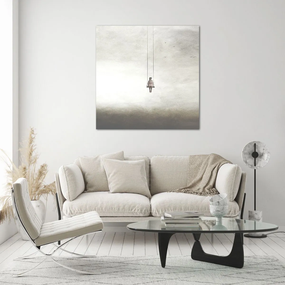 Üveg kép - A bennünk lévő gyerek - 70x70 cm