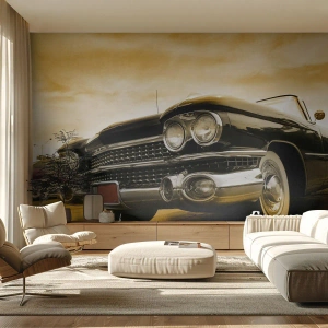 Fotótapéta Premium Canvas - A klasszikusok soha nem múlnak el - Autó, Autóipari, Retro - 350x256 cm