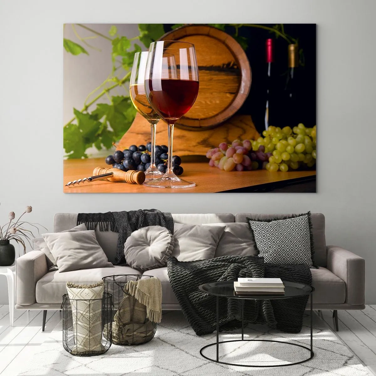 Üveg kép - Mint a régi mesterek - 70x50 cm