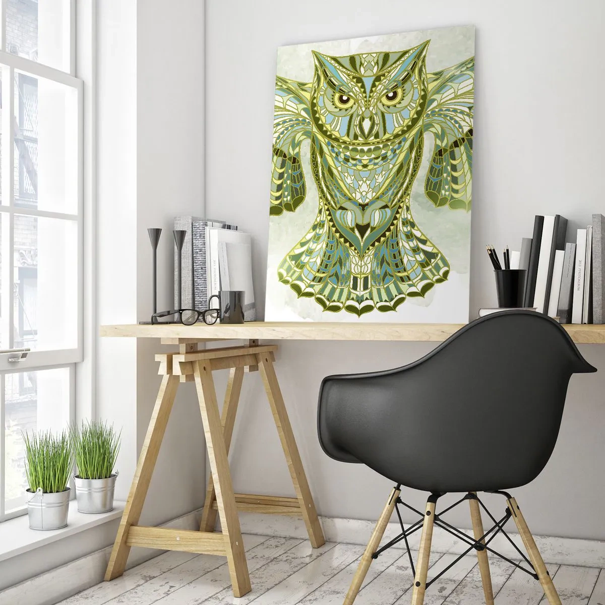 Üveg kép - Egy kelta szent ligetből - 50x70 cm