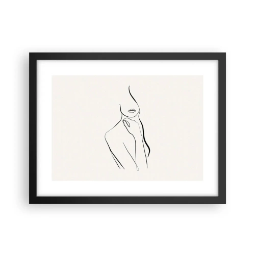 Poszter fehér keretben - A melankólia hulláma - 40x30 cm