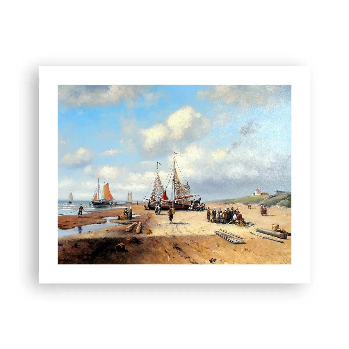 Poszter - Egy sikeres fogás után - 50x40 cm