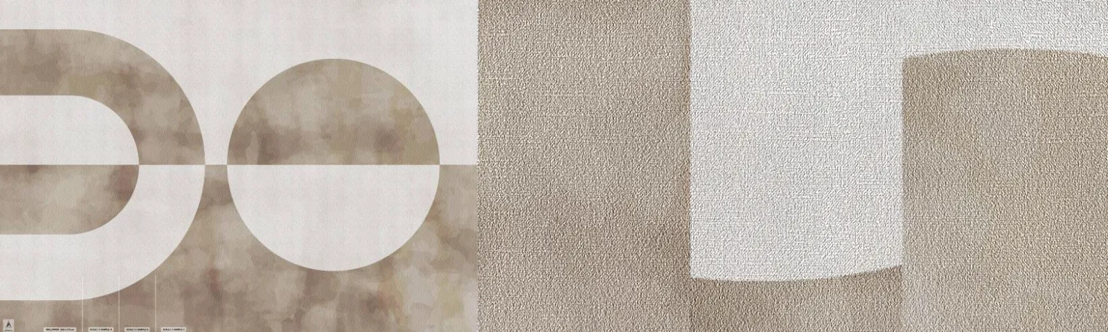 Fotótapéta Minta Premium Canvas - Hasonlóságok és különbségek - Minimalizmus, Fényes, Alakzatok - 100x30 cm