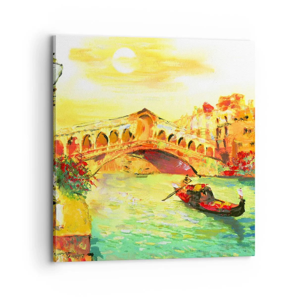 Vászonkép - A szerelmesek zarándok útja - 70x70 cm