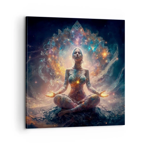 Vászonkép - A jó energia áramlása - 60x60 cm