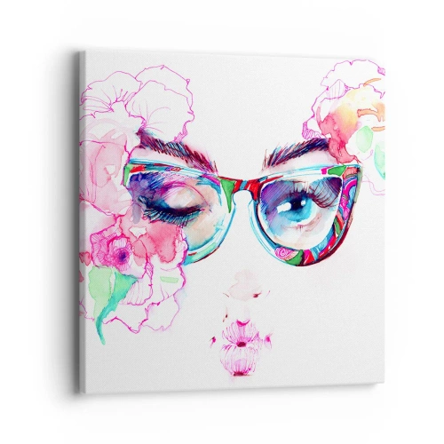 Vászonkép - Csábító ígéret - 40x40 cm