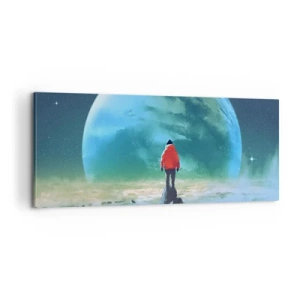 Vászonkép - Az új föld felfedezője - 100x40 cm