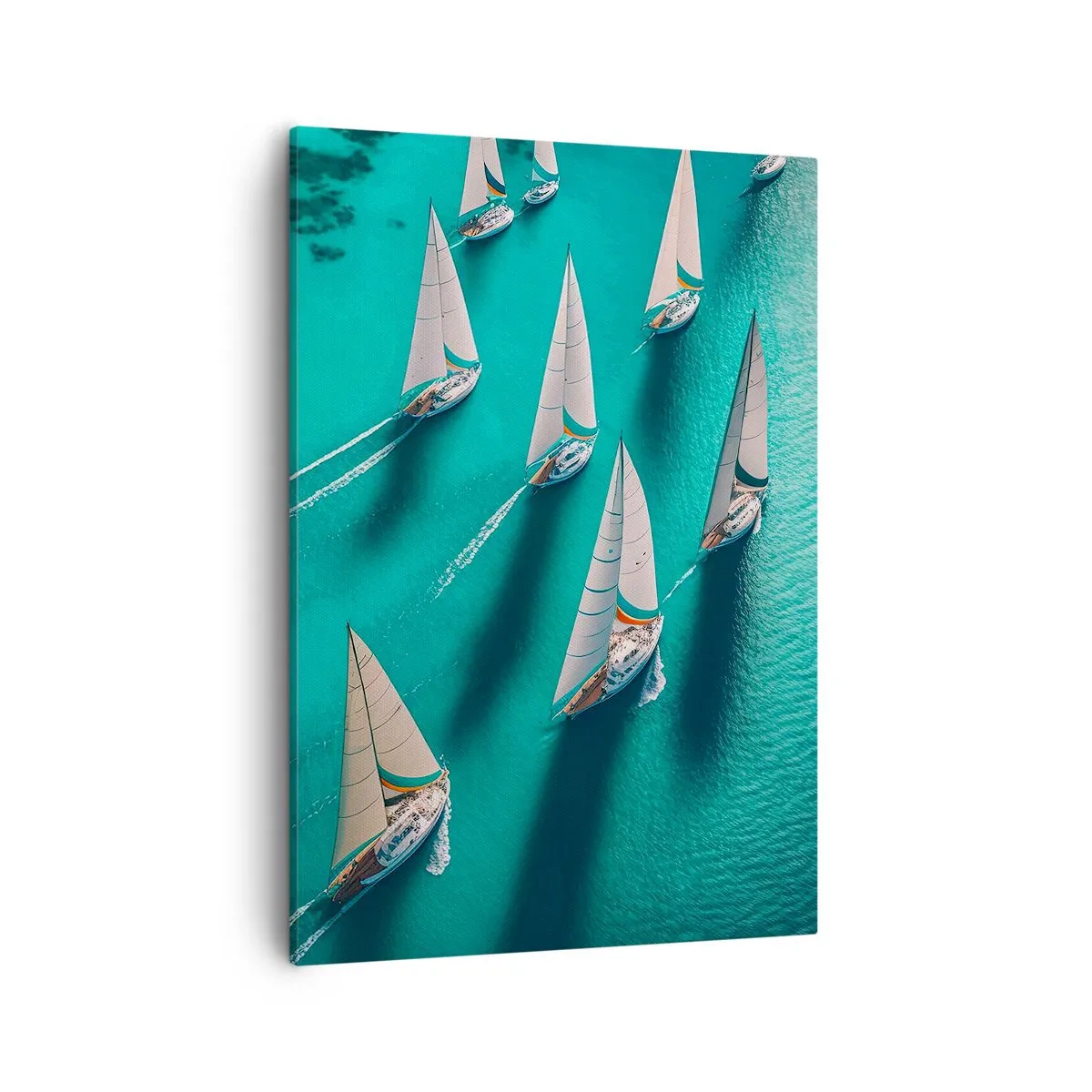 Vászonkép - Versengés a széllel - 50x70 cm