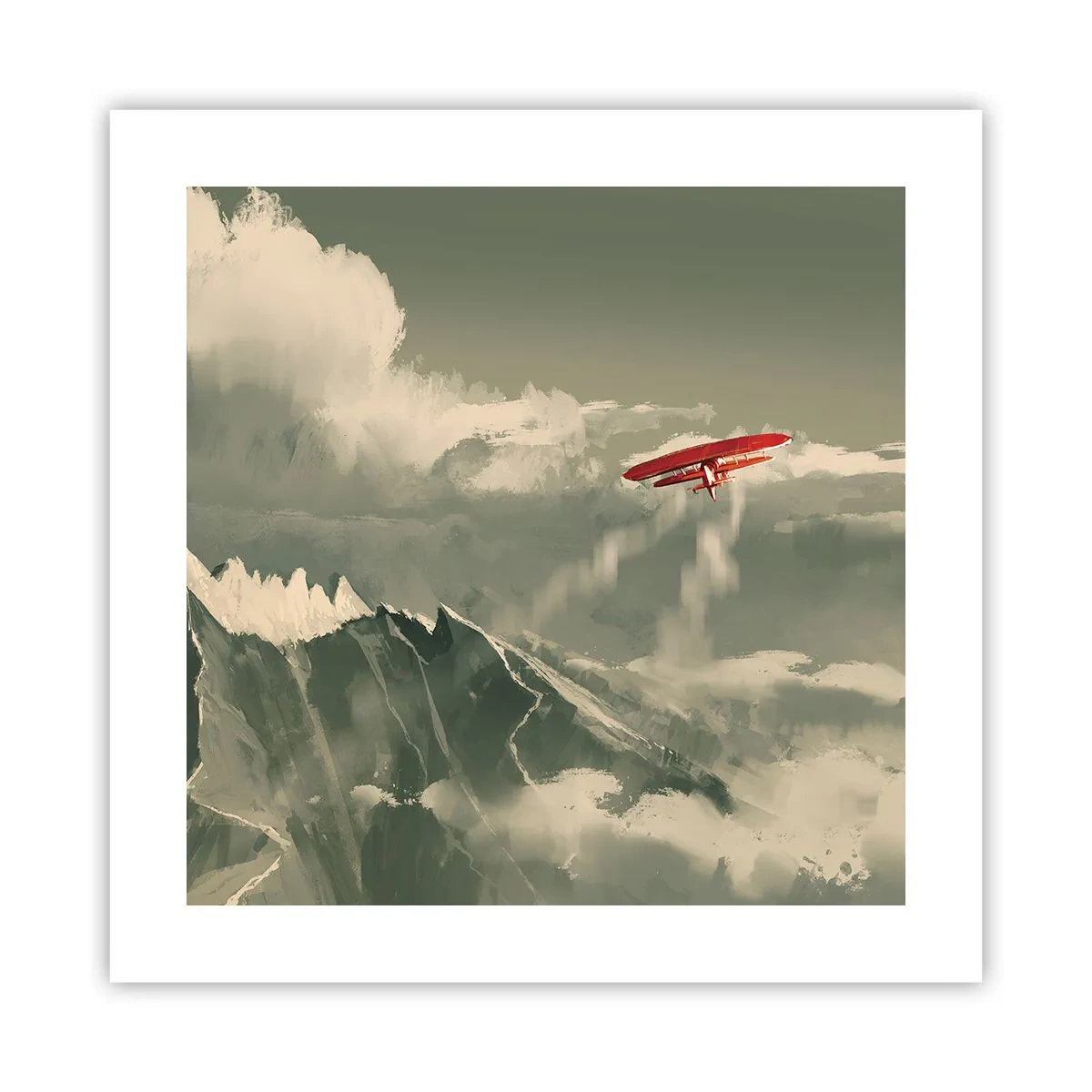 Poszter - Rettenthetetlen úttörő - 40x40 cm