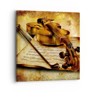 Vászonkép - Azonnal szükség van egy virtuózra - 40x40 cm