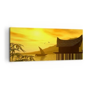 Vászonkép - A vágyott béke - 100x40 cm