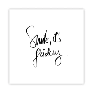 Poszter - Igazi öröm - 30x30 cm