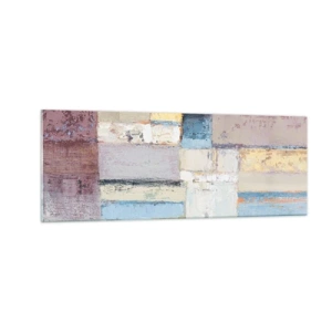 Üveg kép - A geometria nyugalma - 140x50 cm