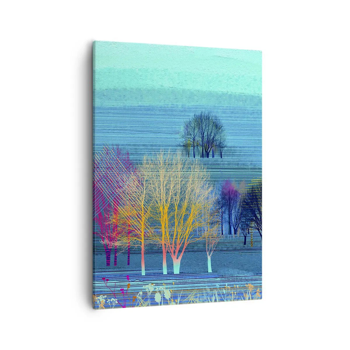 Vászonkép - Fésűs táj - 50x70 cm