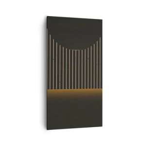 Vászonkép - Fedezze fel a sötétséget - 55x100 cm