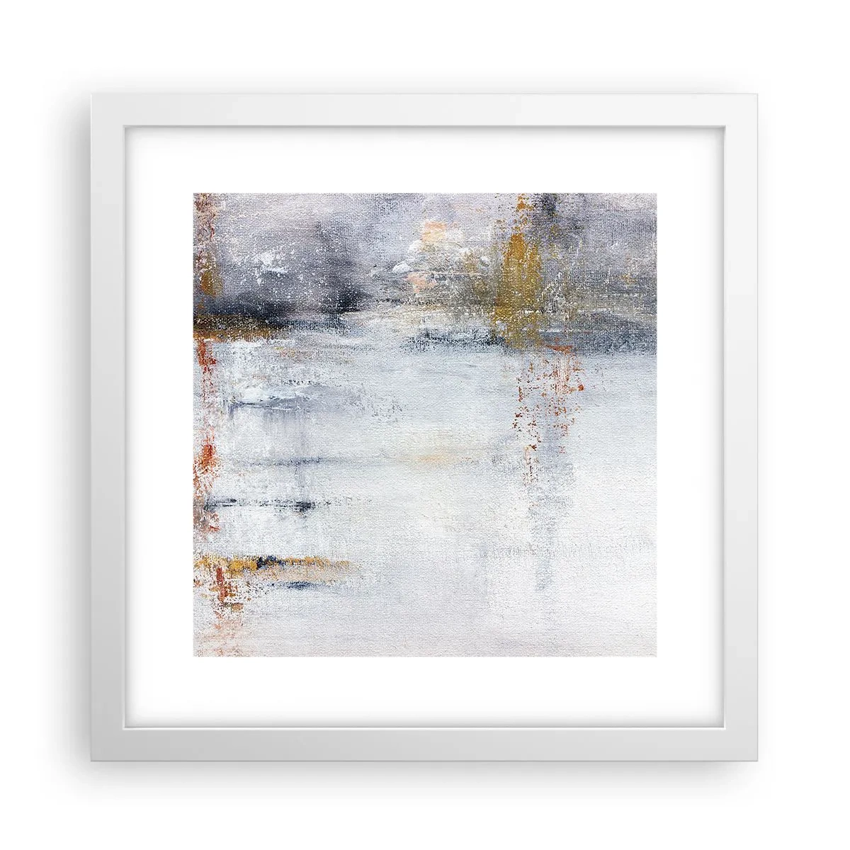 Poszter fekete keretben - A légfüggöny mögött - 30x30 cm