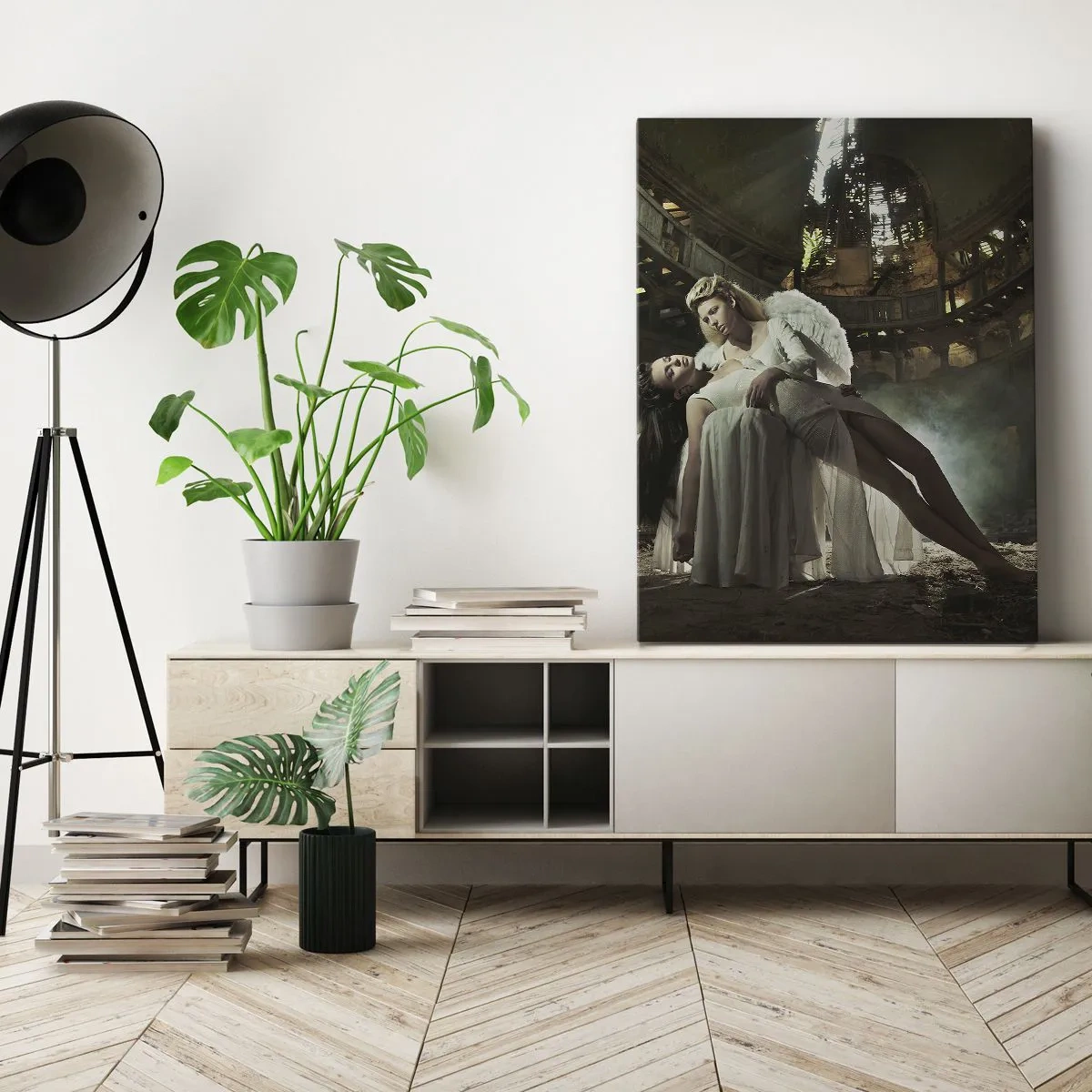 Vászonkép - A régi színház szelleme - 70x100 cm