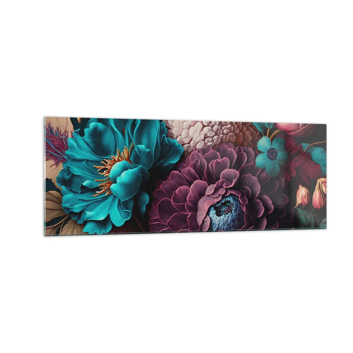 Üveg kép - A természet bőségében - 140x50 cm