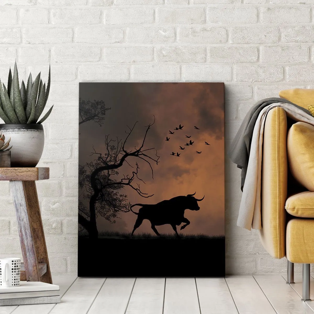 Vászonkép - A természet drámai előadása - 50x70 cm