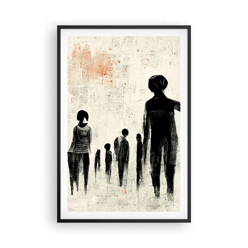 Poszter fehér keretben - A magány ellen - 61x91 cm