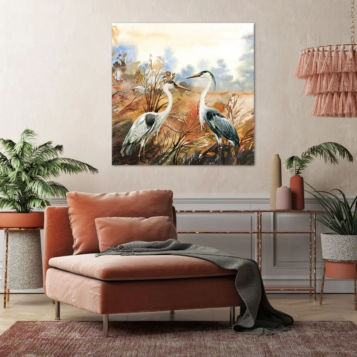 Vászonkép - Hová ősszel? - 60x60 cm