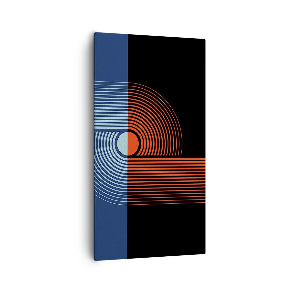 Vászonkép - Geometrikus ölelésben - 55x100 cm