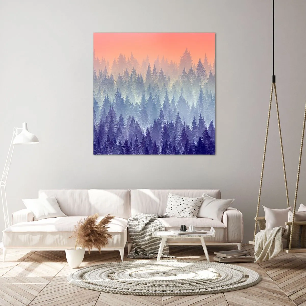 Vászonkép - Magasra, magasabbra, az egekig - 40x40 cm