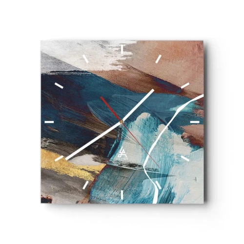 Falióra, Óra - Lelkesedéssel és energiával - 40x40 cm