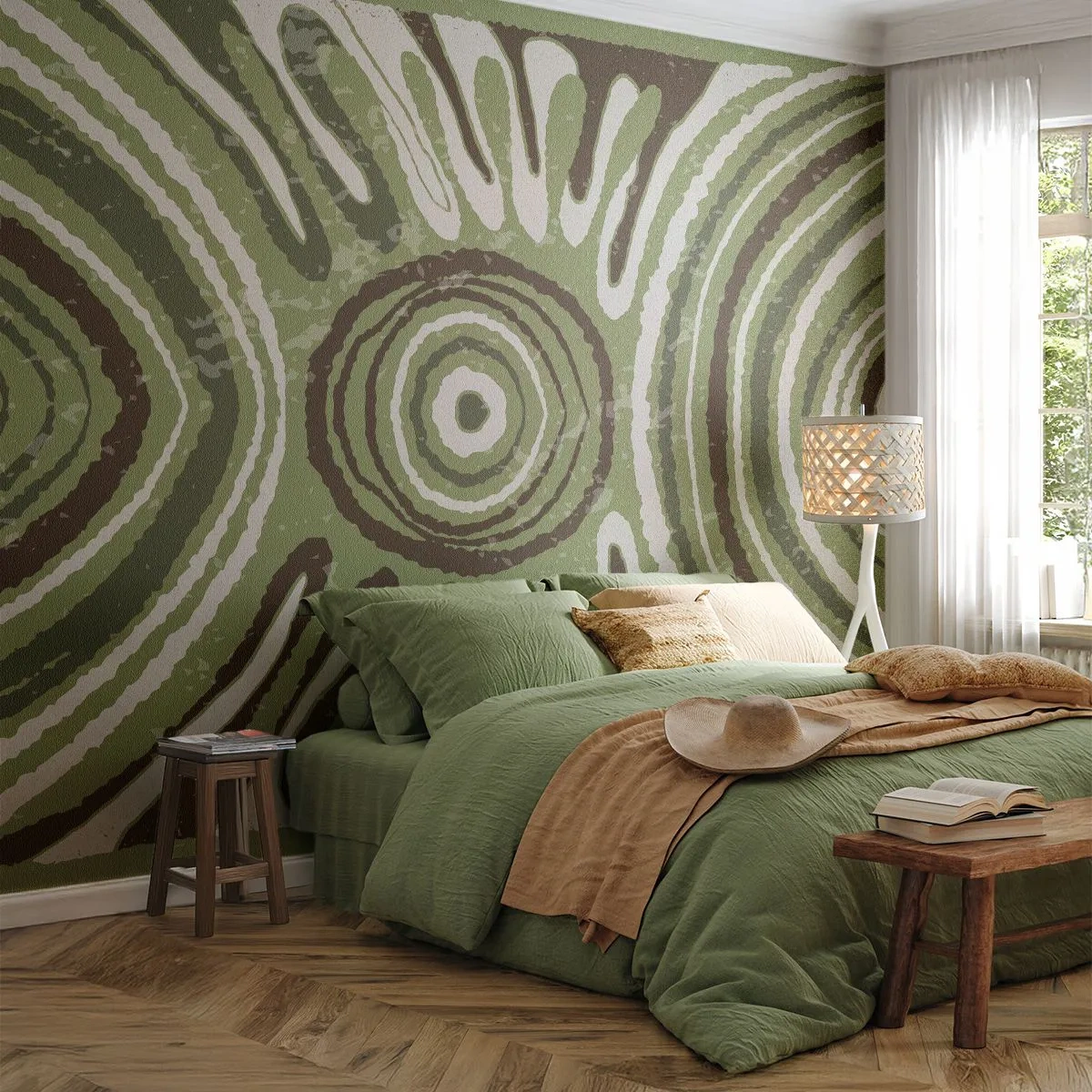 Fotótapéta Premium Sand - Az érzelmek robbanása - Idős, Boho, Darab - 100x70 cm
