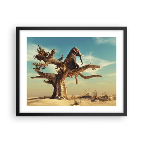 Poszter fehér keretben - Egy új nézőpont - 50x40 cm