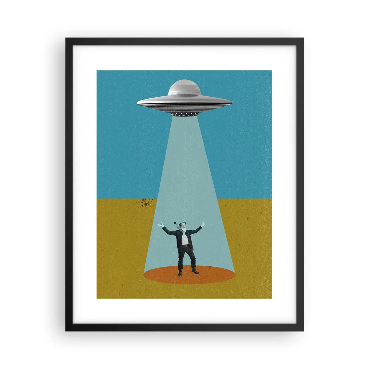 Poszter fehér keretben - Közeli találkozás - 40x50 cm