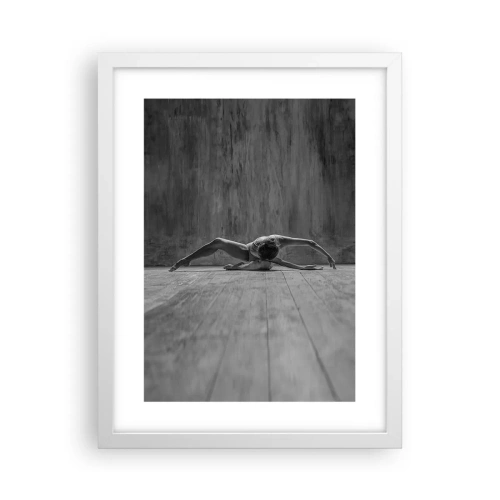 Poszter fekete keretben - Előkerített szimmetria  - 30x40 cm