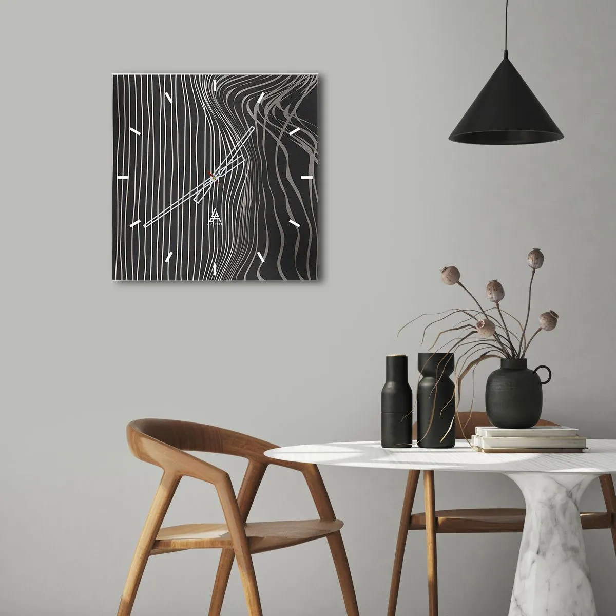 Falióra, Óra - Ritmus és akcentus - 30x30 cm