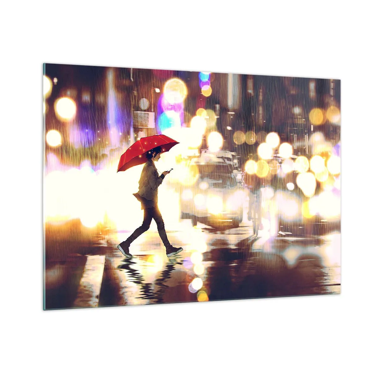 Üveg kép - Mégis napos - 100x70 cm